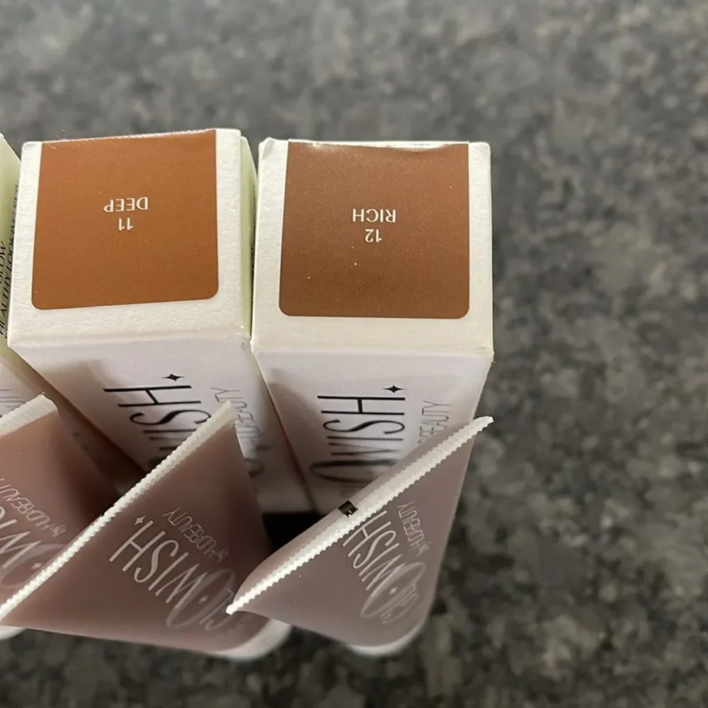 Huda Beauty Glowish Multidew Skin Tint available in 9 shades UPDATED NEW SHADES